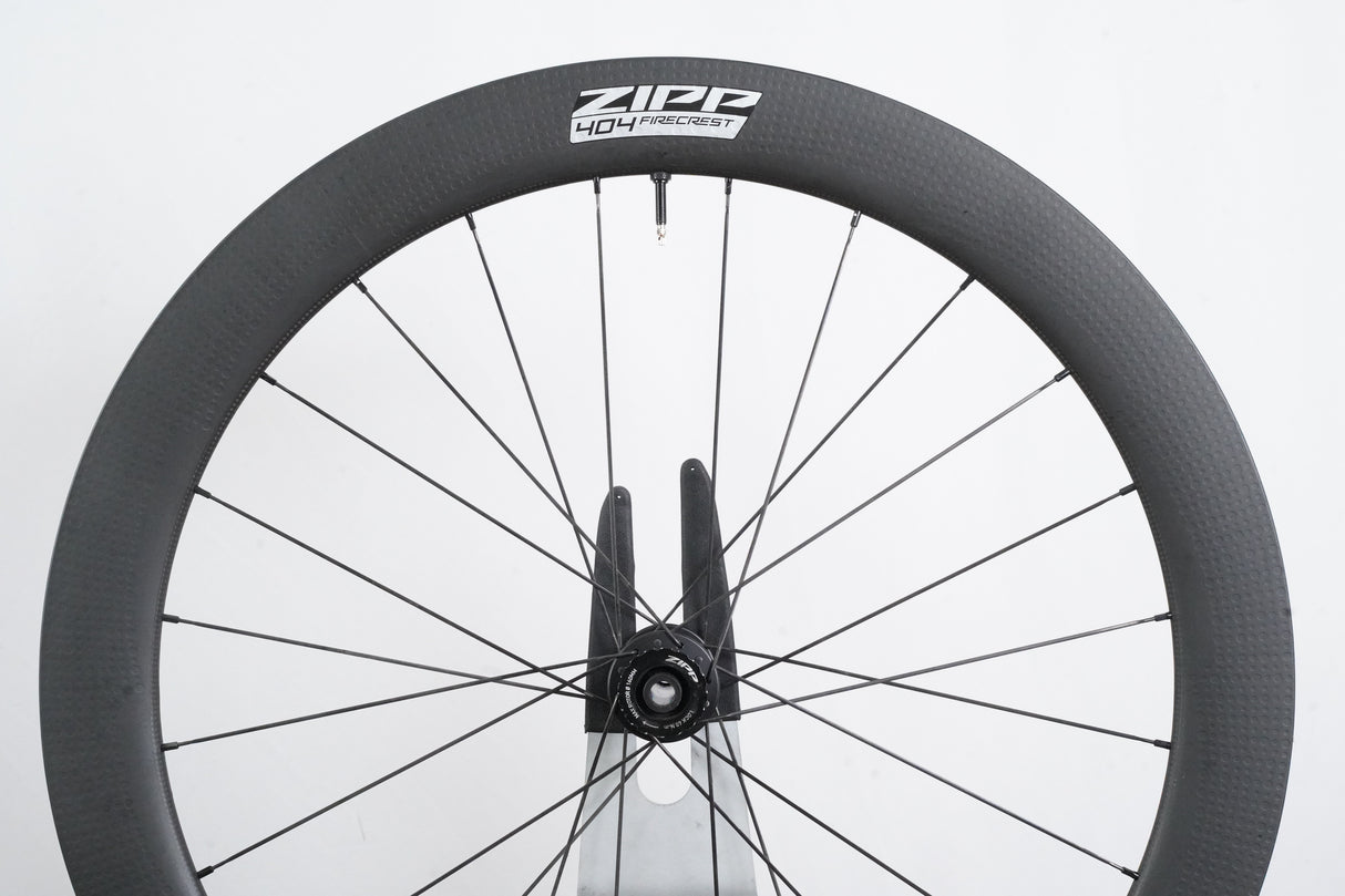 Zipp 404 Firecrest ZR1 Carbon Tubeless Disc Brake Wheelset Shimano/SRAM 11 Speed