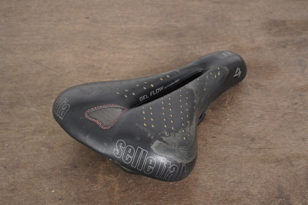 157mm Selle Italia Sport Gel Flow Manganese Rail Road Saddle 289g