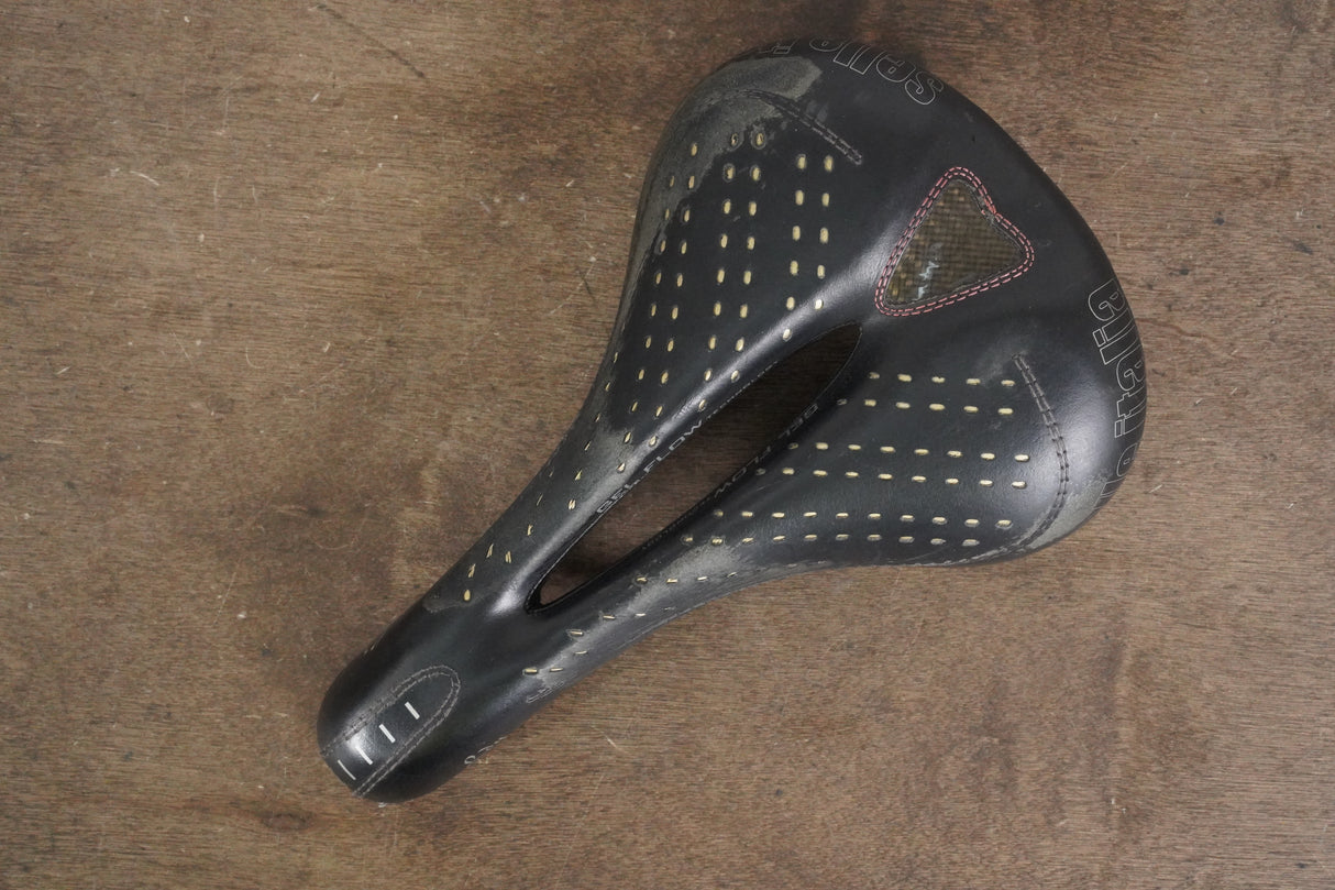 157mm Selle Italia Sport Gel Flow Manganese Rail Road Saddle 289g