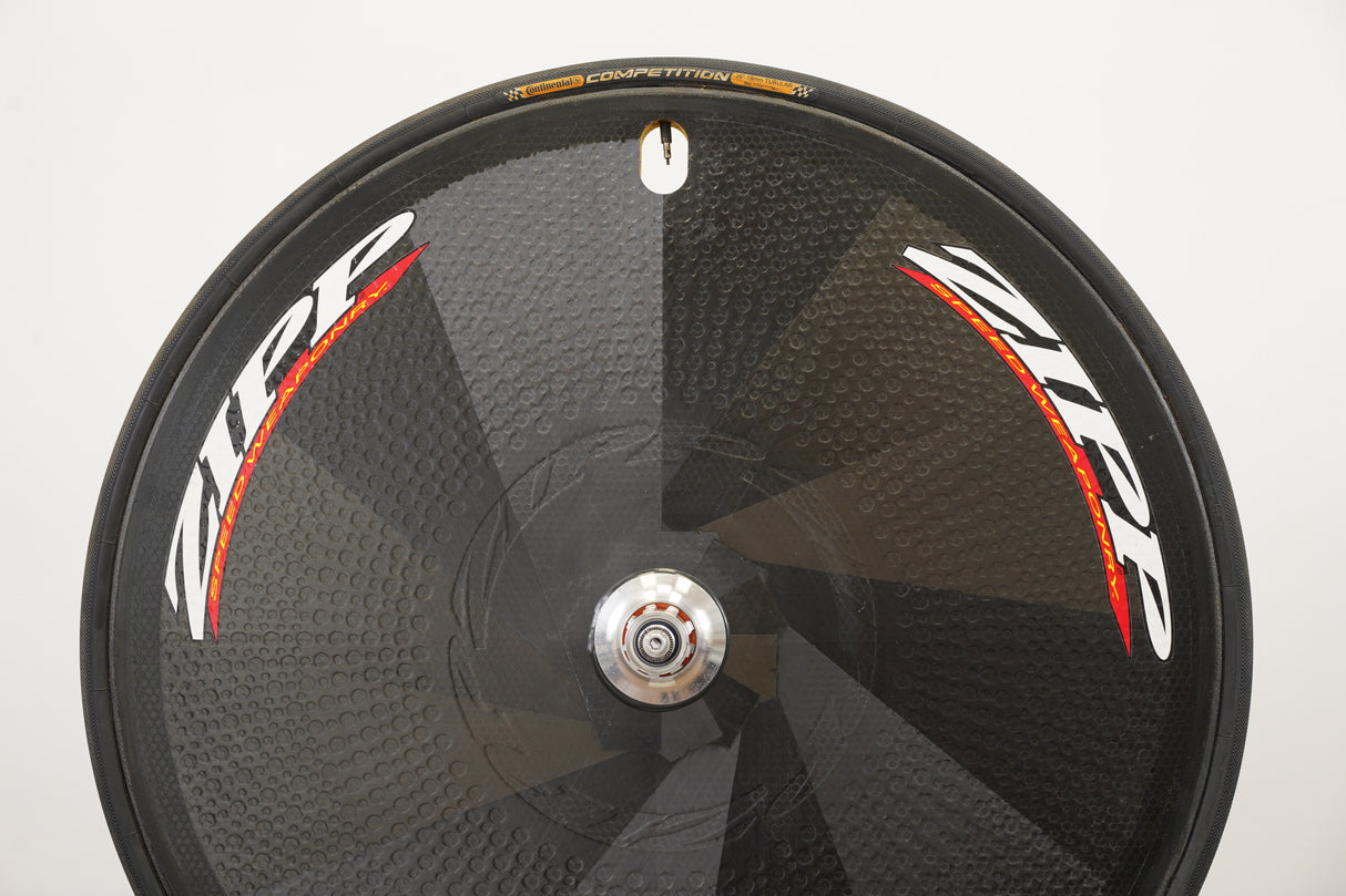 REAR Zipp Super-9 Carbon Tubular Rim Brake Disc Wheel Shimano/SRAM 11 Speed