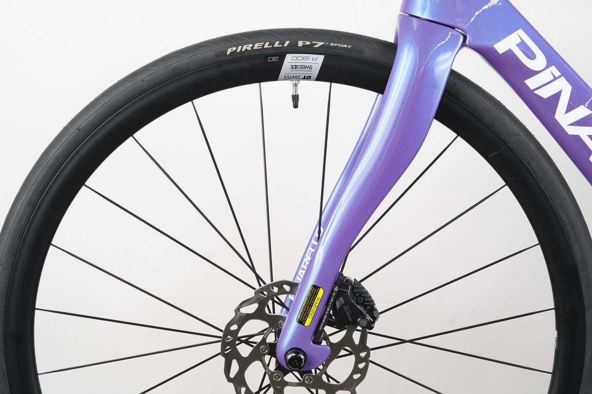NEW 2024 56cm Pinarello F5 Blue 105 R7170 Di2 DT Swiss Carbon Disc Road Bike