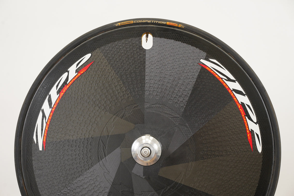REAR Zipp Super-9 Carbon Tubular Rim Brake Disc Wheel Shimano/SRAM 11 Speed
