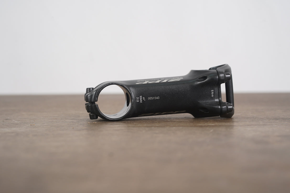 Zipp Service Course 90mm ±6 Degree Alloy Road Stem 147g 1 1/8" 31.8mm