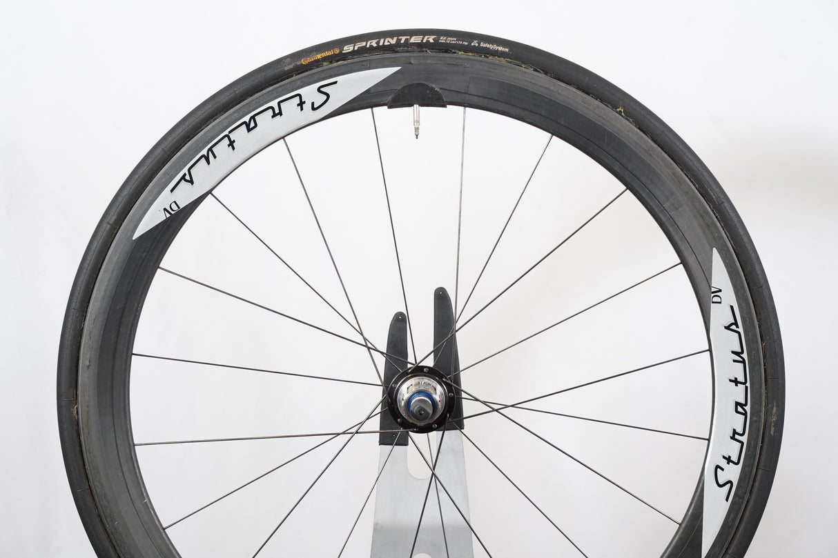 Reynolds Stratus DV White Industries LTA Carbon Tubular Rim Brake Wheelset 10 Speed