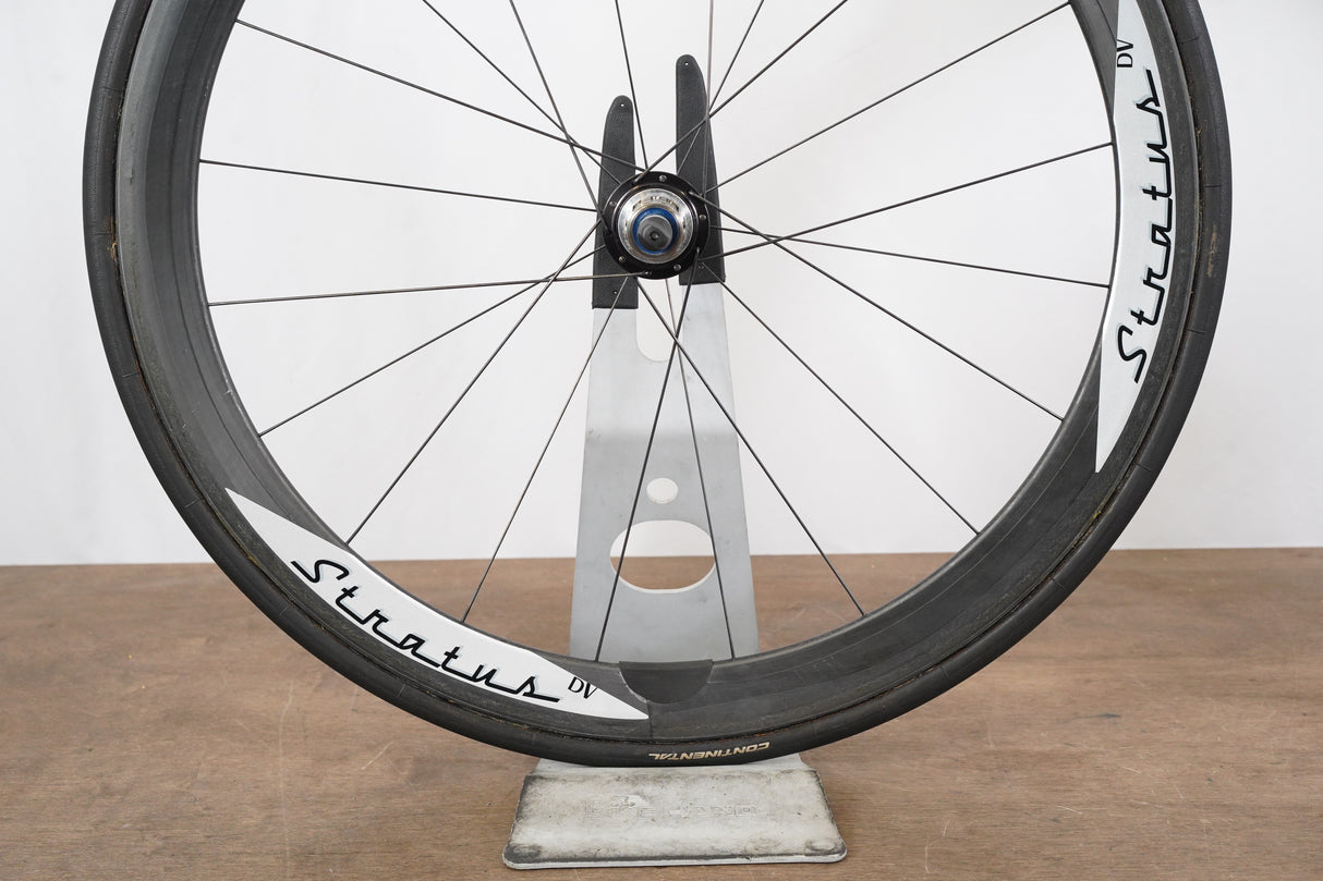 Reynolds Stratus DV White Industries LTA Carbon Tubular Rim Brake Wheelset 10 Speed