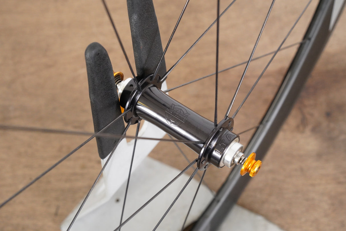 Reynolds Stratus DV White Industries LTA Carbon Tubular Rim Brake Wheelset 10 Speed