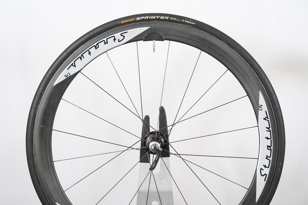 Reynolds Stratus DV White Industries LTA Carbon Tubular Rim Brake Wheelset 10 Speed
