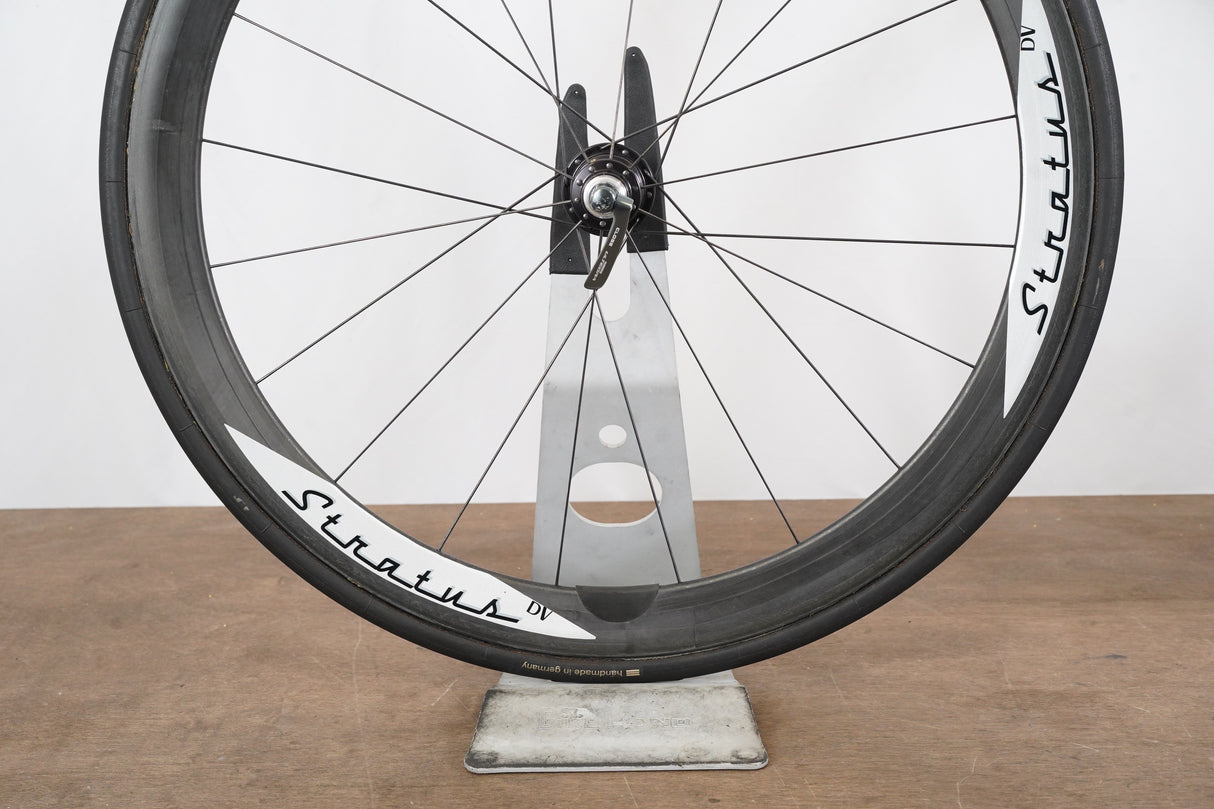 Reynolds Stratus DV White Industries LTA Carbon Tubular Rim Brake Wheelset 10 Speed