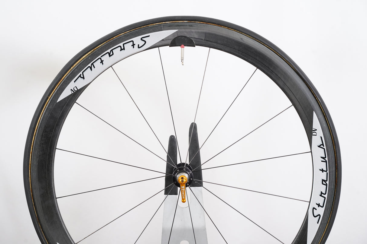Reynolds Stratus DV White Industries LTA Carbon Tubular Rim Brake Wheelset 10 Speed