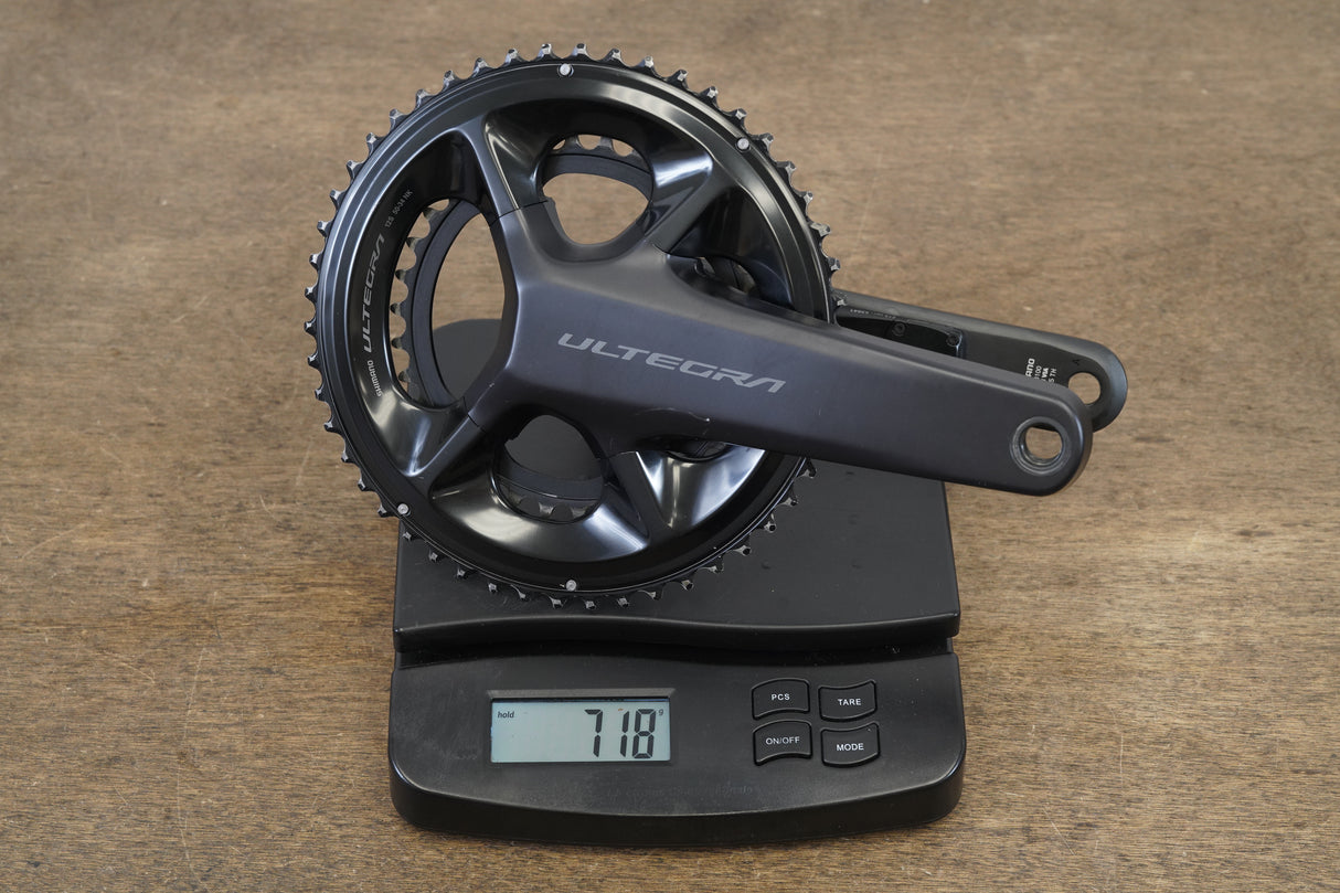175mm 50/34T Shimano Ultegra FC-R8100 4iiii Power Meter 12 Speed Crankset 8100