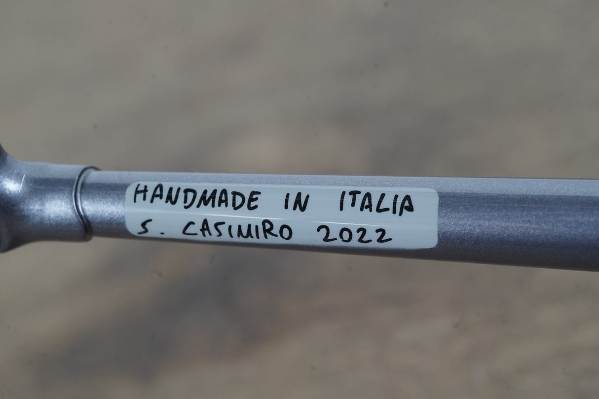 NEW 58cm Pegoretti Duende Mezzatazza Steel Rim Brake Frameset + Falz Fork