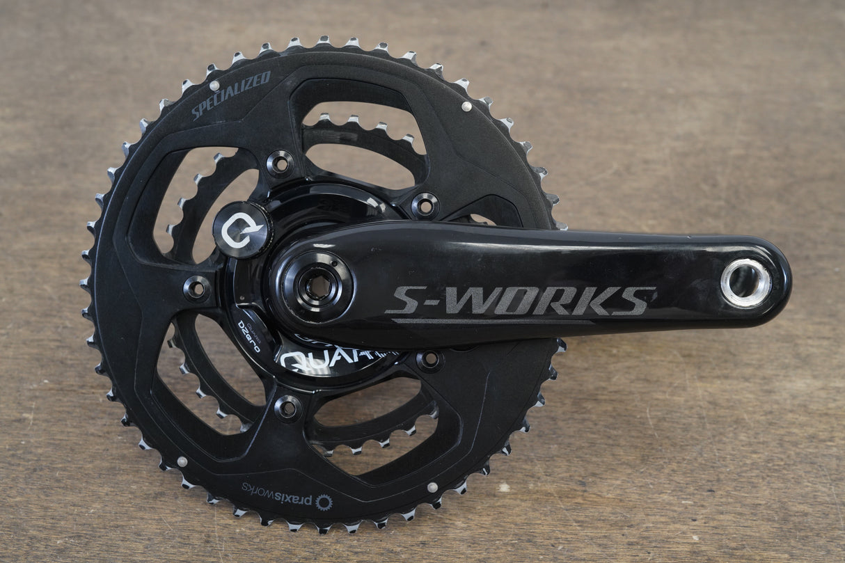 175mm 52/36T Specialized S-WORKS Quarq DZero Power Meter Carbon Crankset
