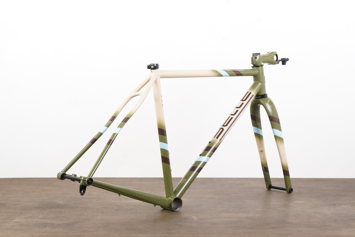 M (Medium) Belle Cycles GRAR Steel Disc Brake Frameset + Stem (Custom Geometry)