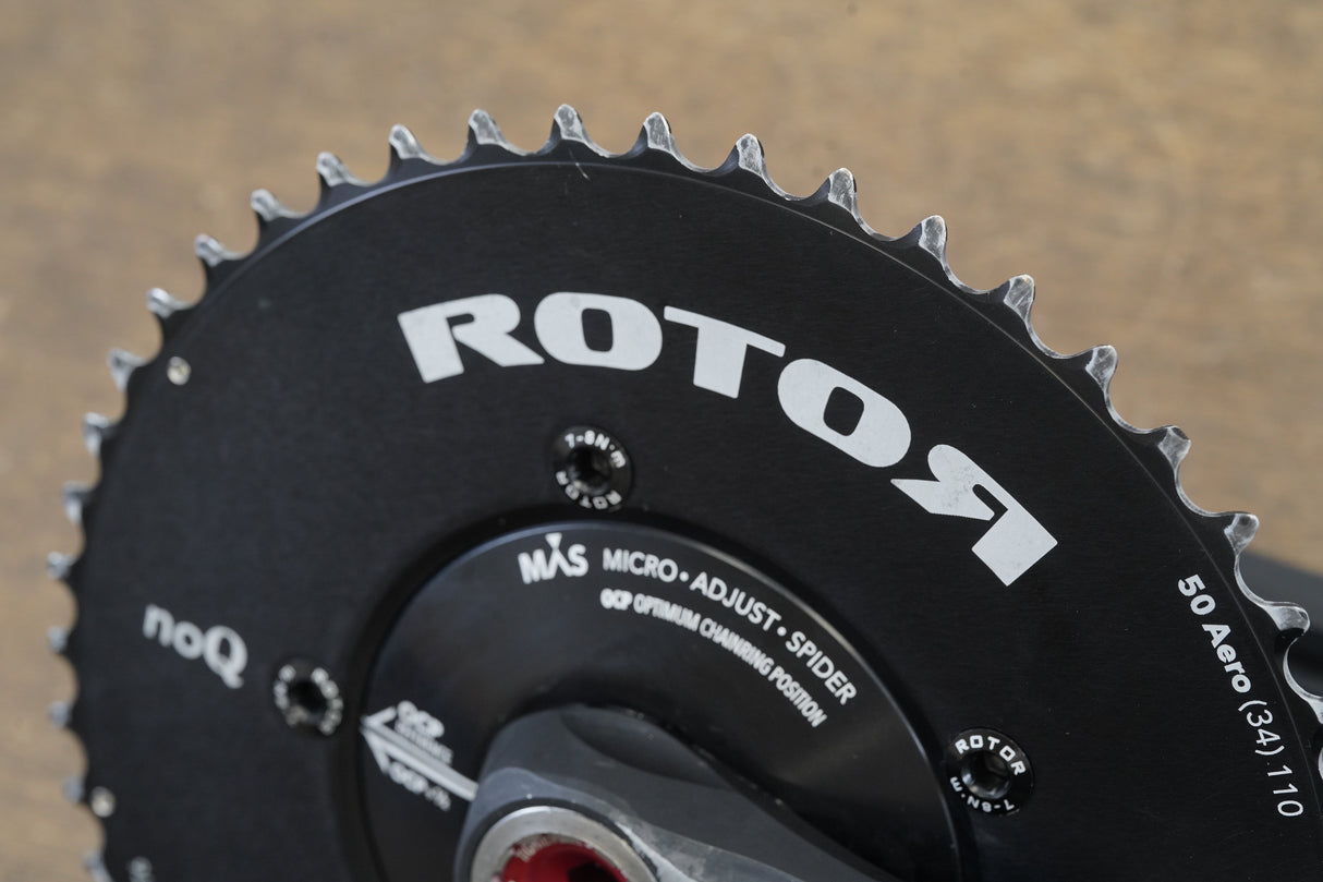 160mm 50/34T BB30 Rotor 3D+ MAS 11 Speed Road Crankset 3D 688g