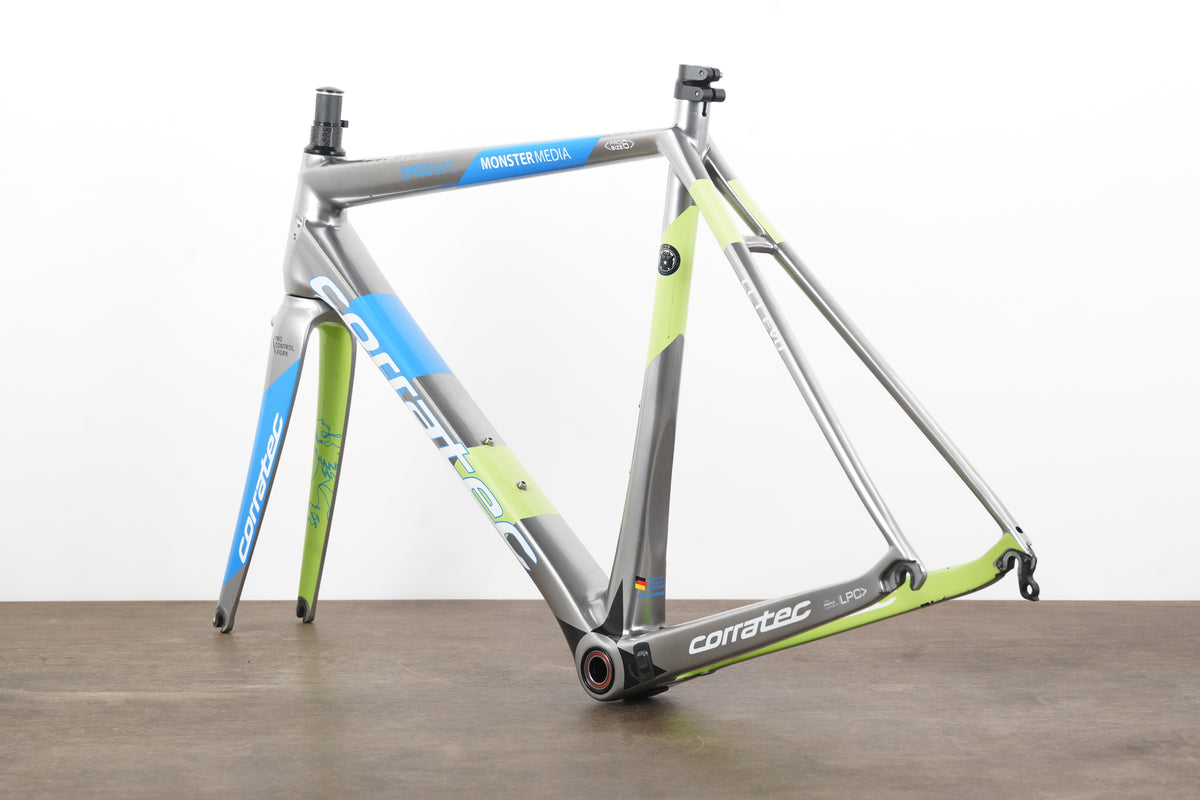 *Damaged* 54cm Corratec CCT EVO Monster Media Carbon Rim Brake Road Frameset