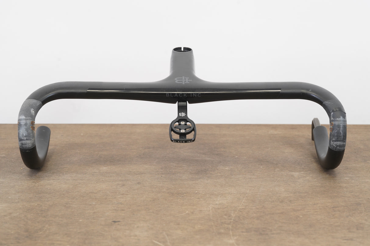 44cm 120mm -6 Degree Black Inc. Carbon Barstem Handlebar + Mount 1 1/8"