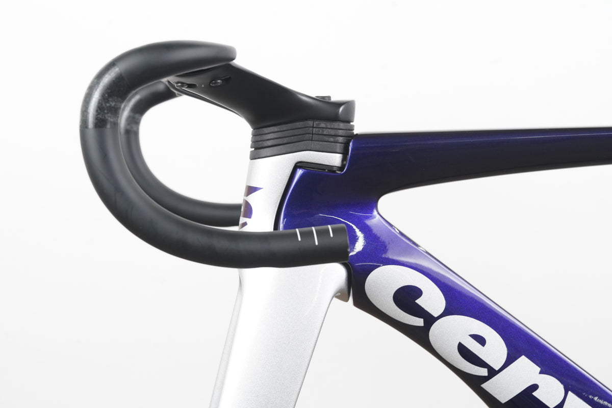 2023 49cm Cervelo S5 Carbon Aero Disc Brake Road Frameset + Cockpit