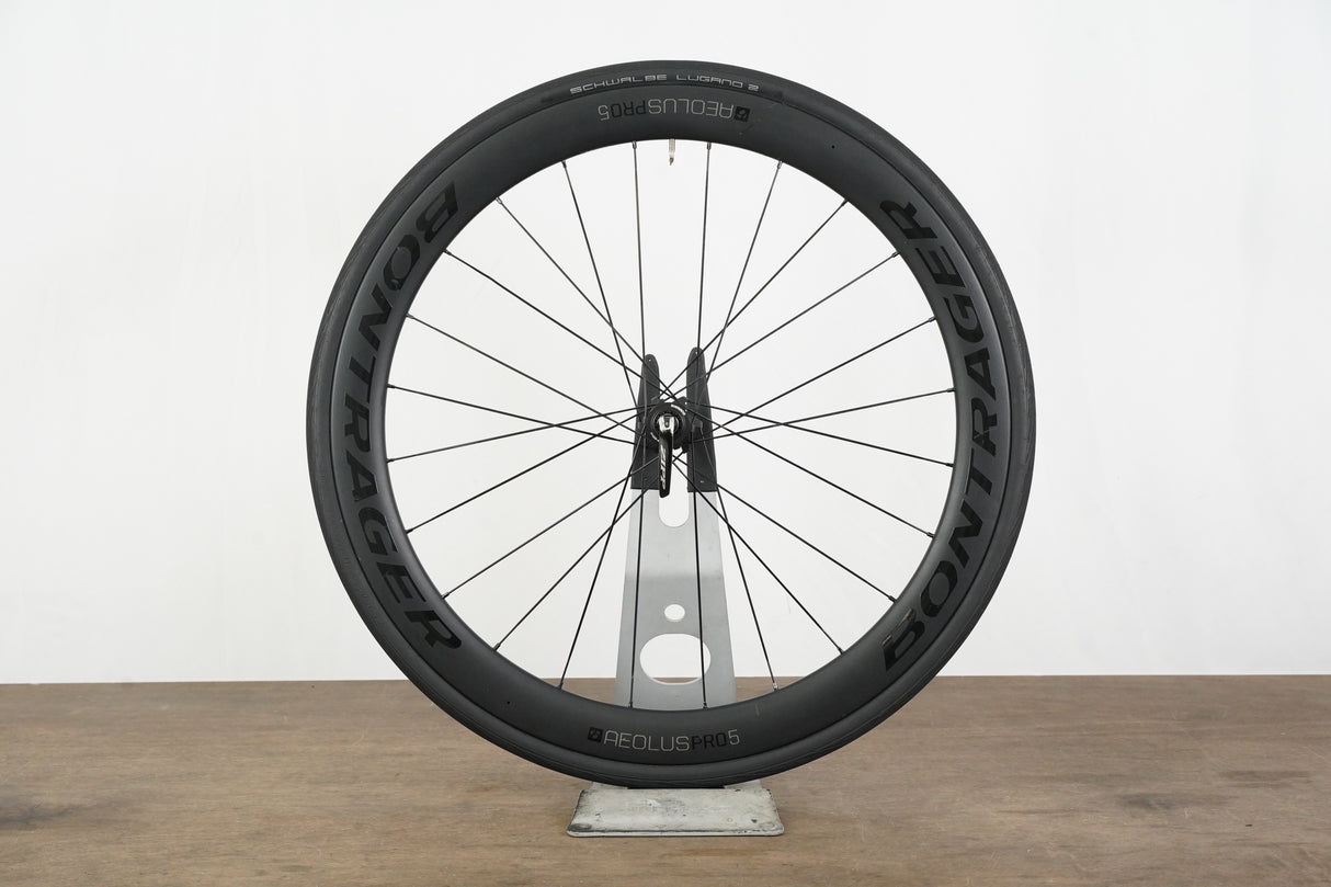 REAR Bontrager Aeolus Pro 5 Carbon Tubeless Clincher Disc Brake Wheel 11 Speed