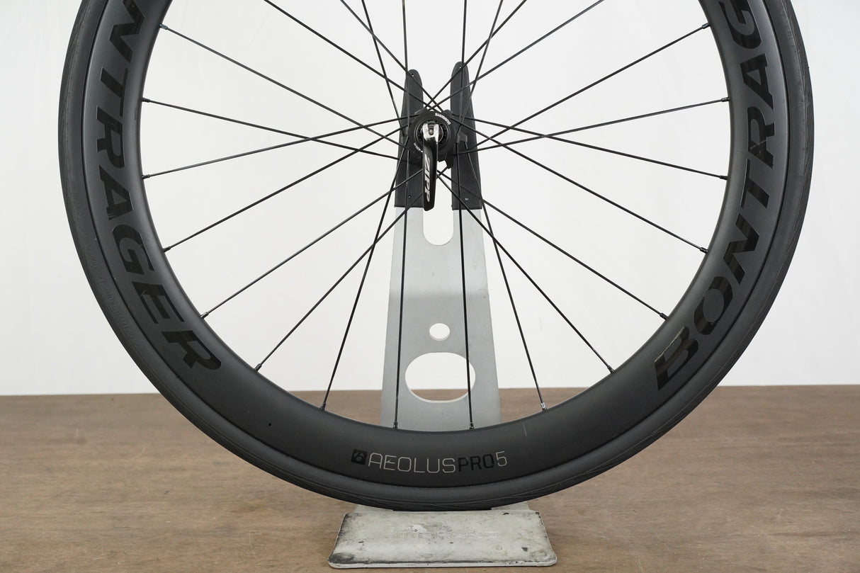 REAR Bontrager Aeolus Pro 5 Carbon Tubeless Clincher Disc Brake Wheel 11 Speed