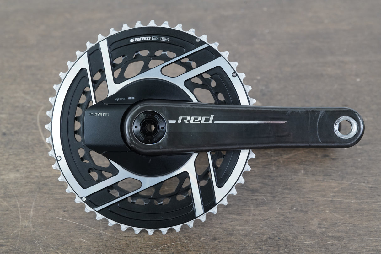 SRAM Red AXS E1 HRD 2x12 Speed Quarq Wireless Hydraulic Full Disc Groupset