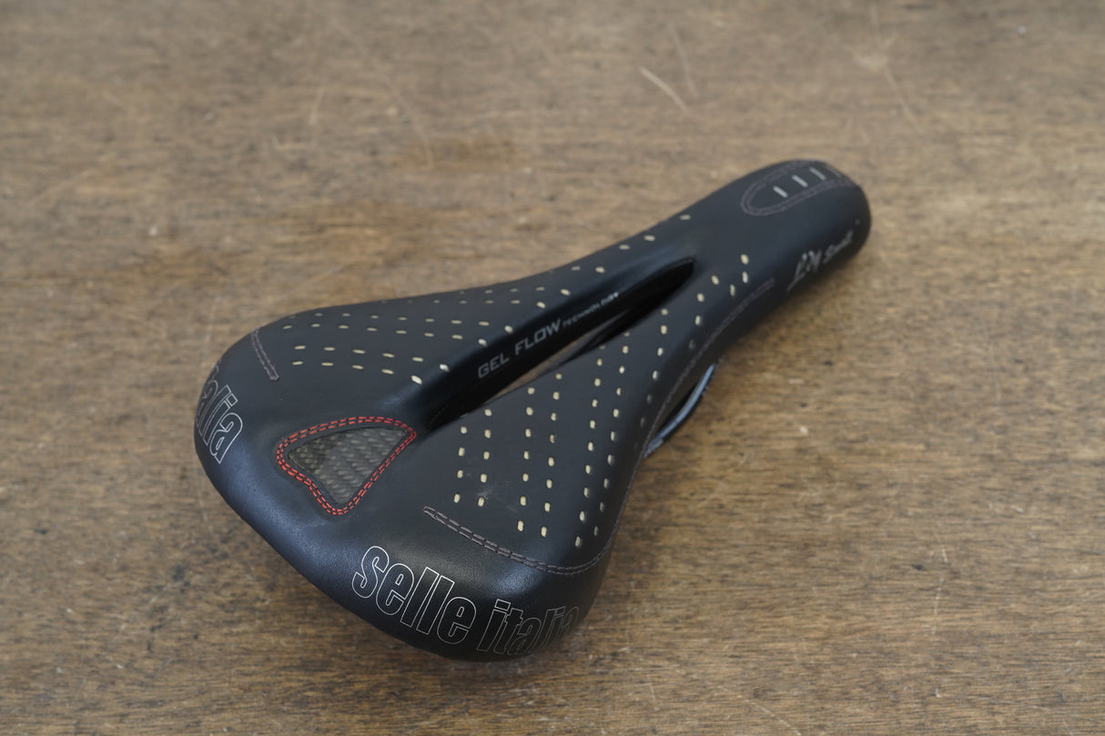 132mm Selle Italia Diva Lady Small Gel Flow Manganese Rail Road Saddle 274g