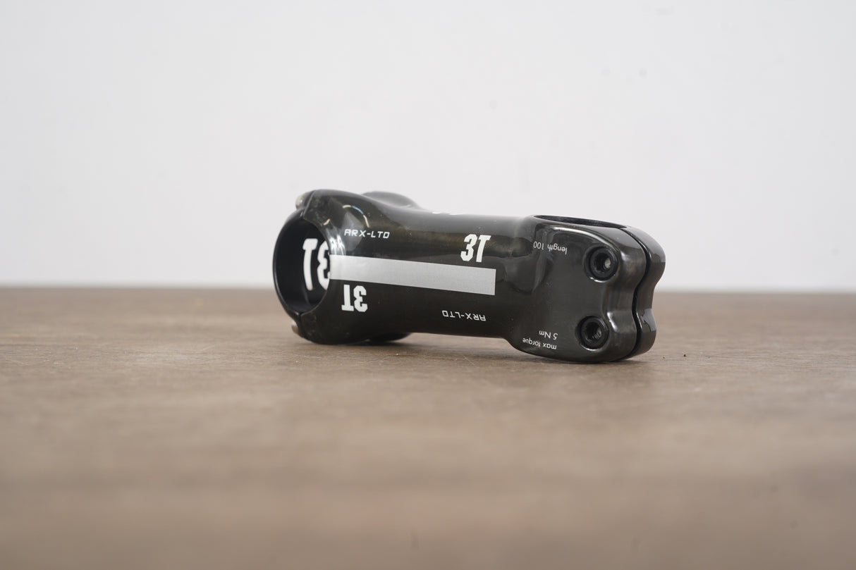 3T ARX LTD 100mm ±6 Degree Carbon Road Stem + Mount 118g 1 1/8" 31.8mm