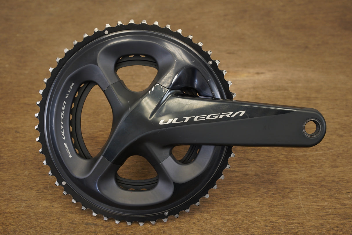 175mm 52/36T Shimano Ultegra FC-R8000 11 Speed Crankset 8000