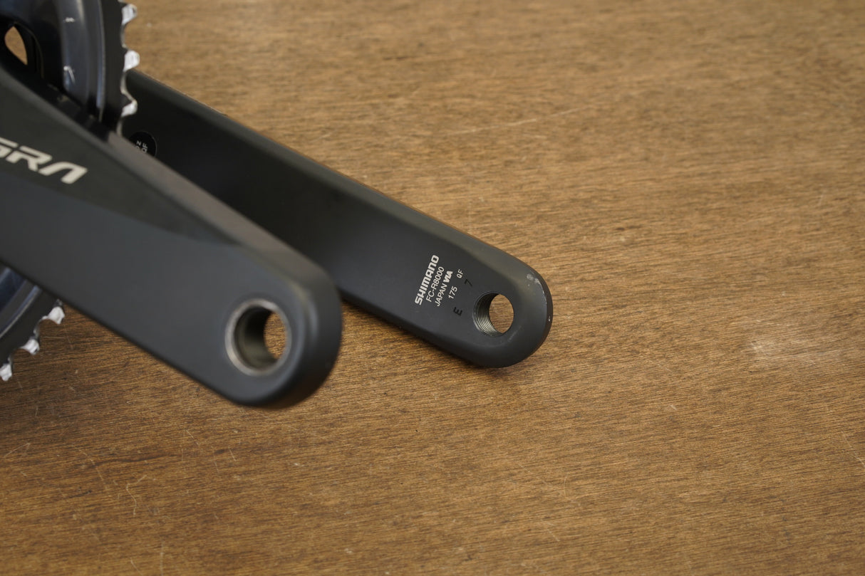 175mm 52/36T Shimano Ultegra FC-R8000 11 Speed Crankset 8000