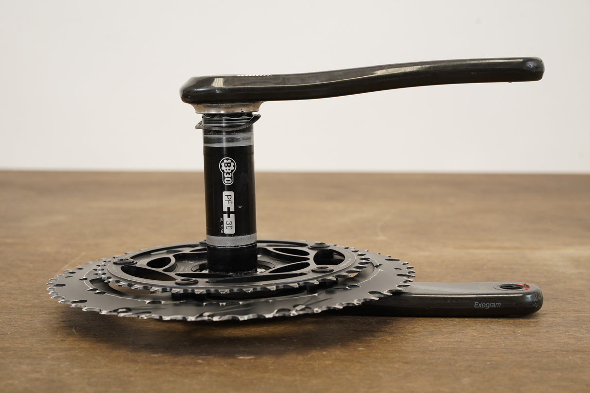 165mm 53/39T BB30 Quarq Elsa Carbon Power Meter Road Crankset