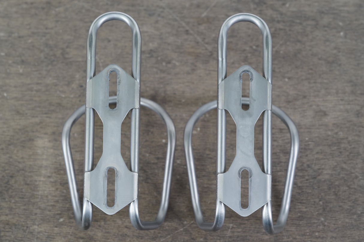 (2) Silca Sicuro Titanium Water Bottle Cages 63g