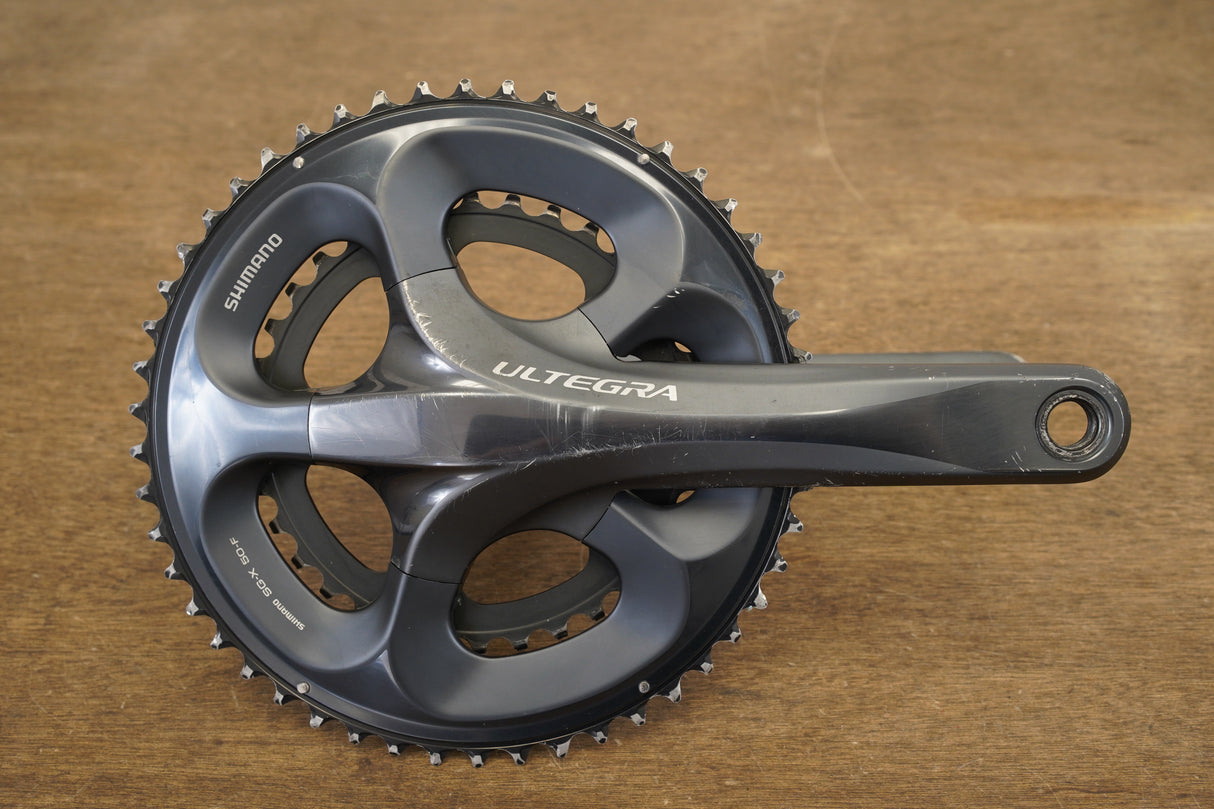 172.5mm 50/34T Shimano Ultegra FC-6700 10 Speed Road Crankse