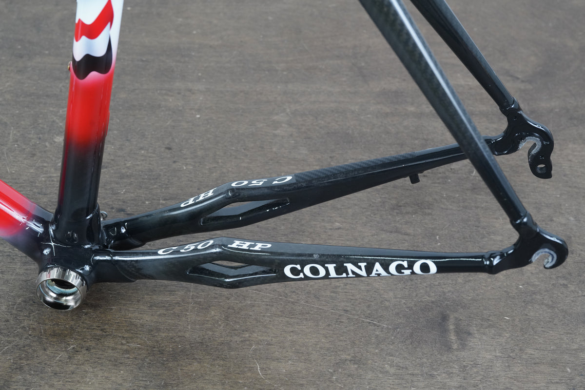 54cm Colnago C50 Carbon Rim Brake Road Frameset