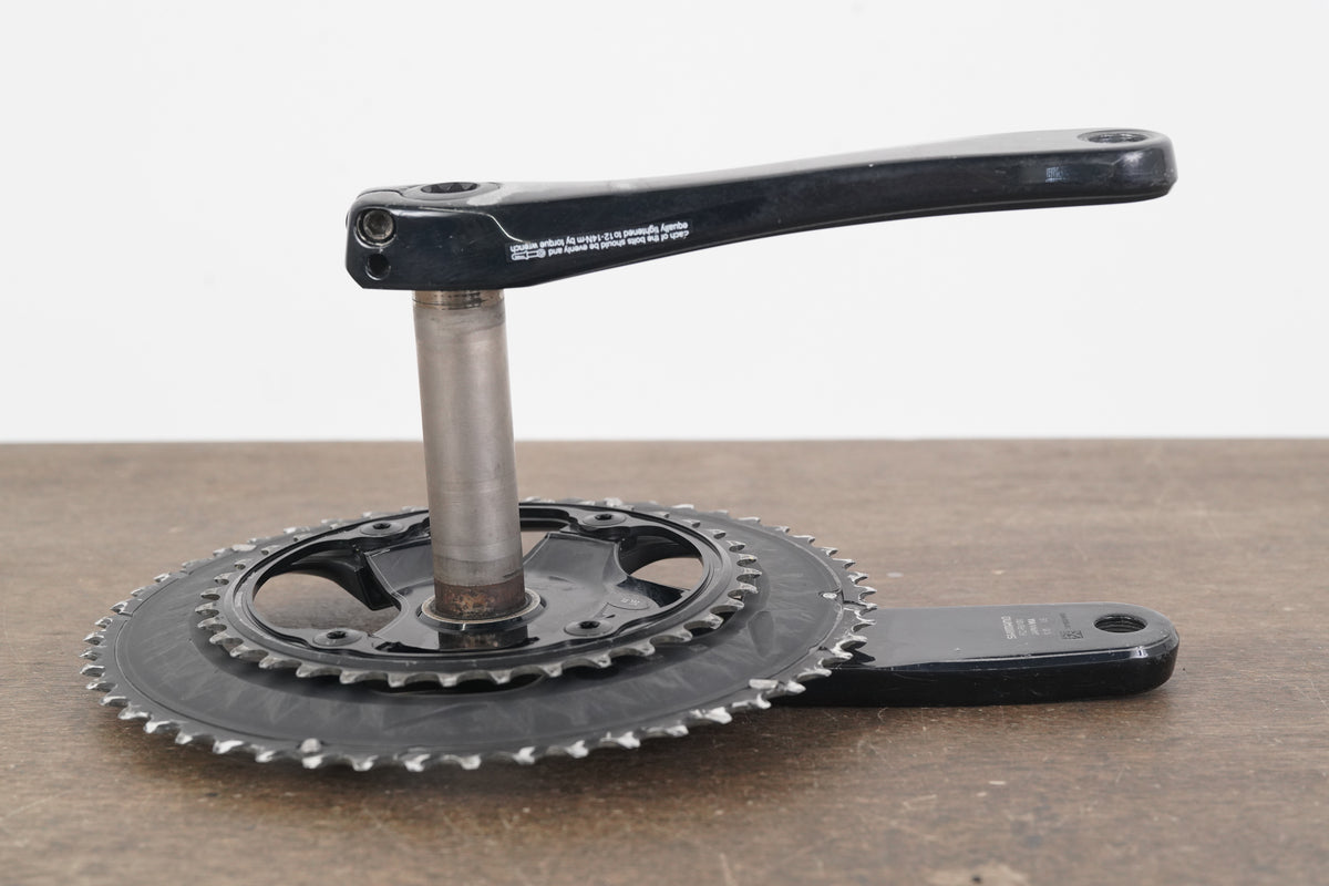 170mm 52/36T Shimano Dura-Ace FC-R9100 FC-R8000 11 Speed Crankset 9100 637g