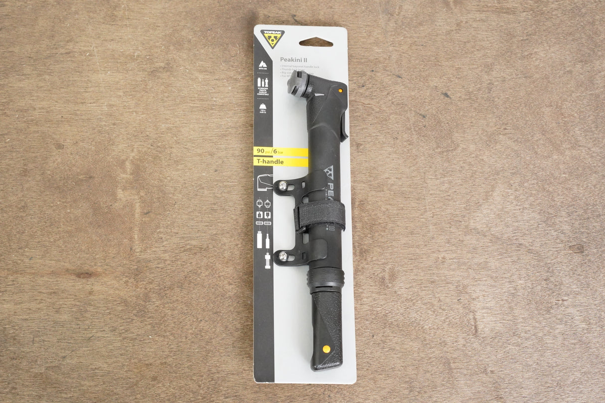 Topeak Peakini II T-Handle Min Bicycle Pump