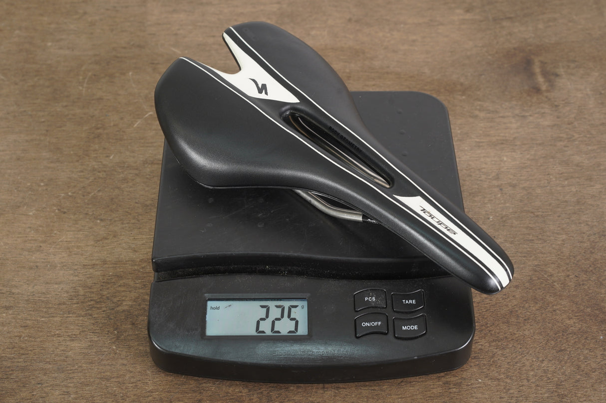 143mm Specialized Toupe Expert Titanium Rail Road Saddle 225g