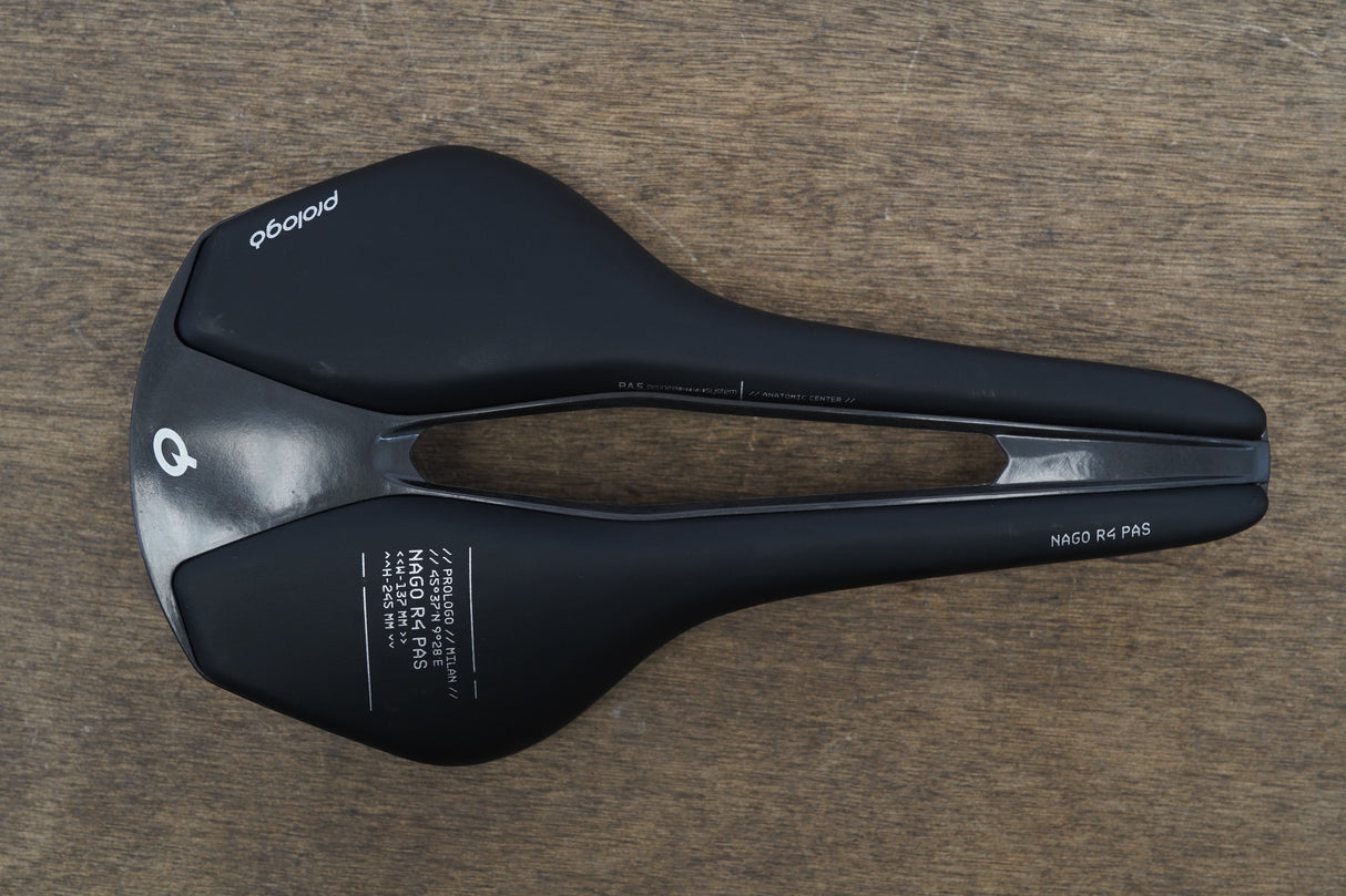 137mm Prologo Nago R4 P.A.S TiroX Road Saddle 165g