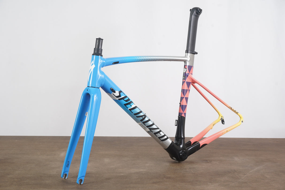 54cm Specialized Allez Sprint Red Hook Crit Alloy Rim Brake Road Frameset