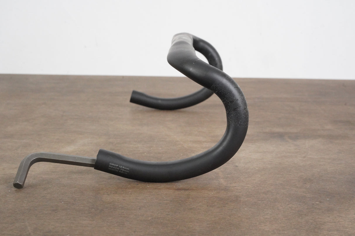 42cm Specialized S-WORKS Shallow Bend Carbon Compact Road Handlebar 31.8mm