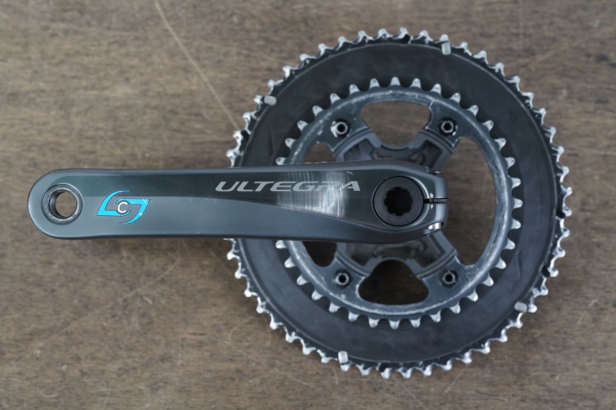 172.5mm 52/36T Shimano Ultegra FC-6800 11 Speed Stages Power Meter Crankset