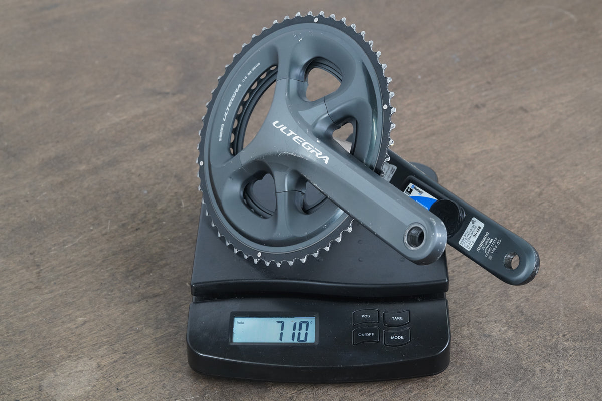 172.5mm 52/36T Shimano Ultegra FC-6800 11 Speed Stages Power Meter Crankset