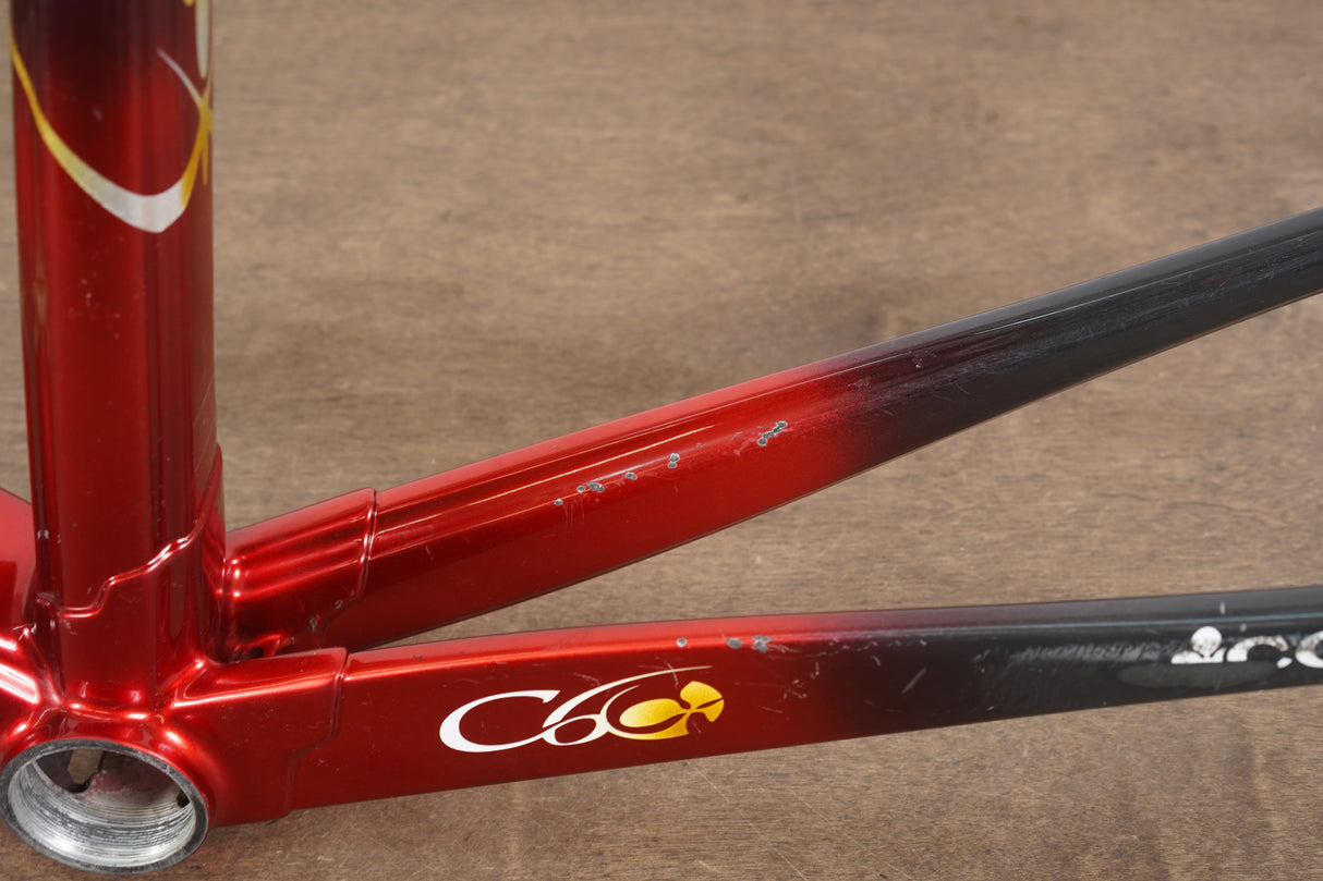 54s Colnago C60 Art Decor Carbon Rim Brake Road Frameset