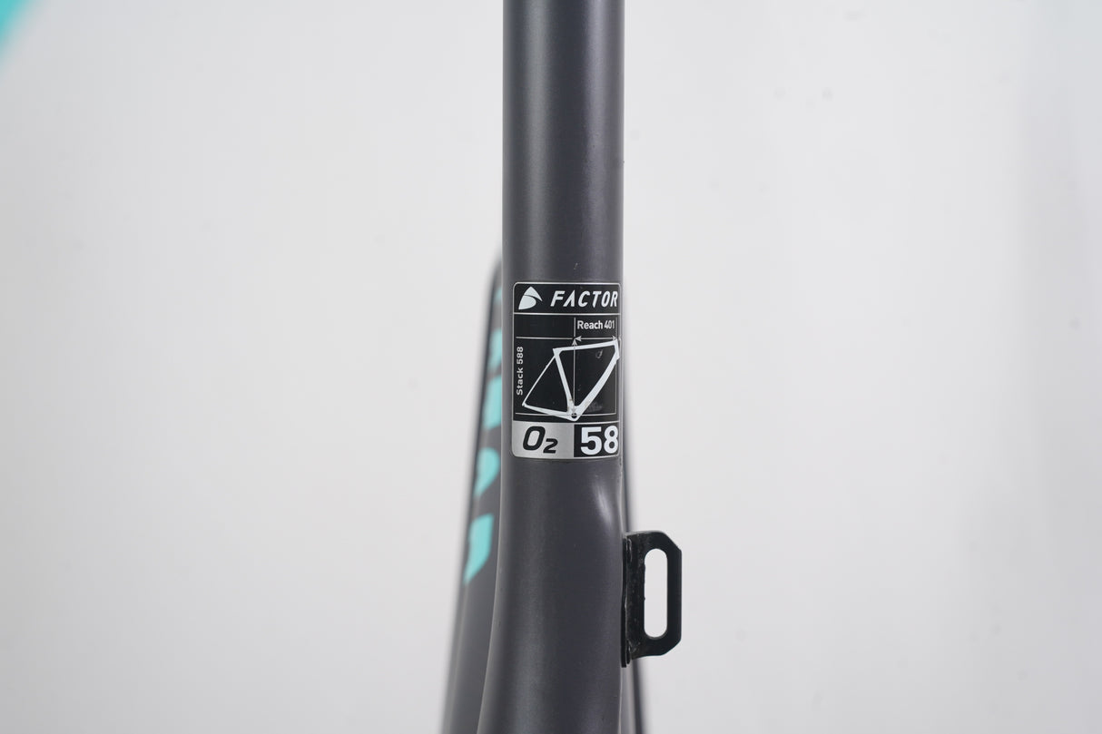 58cm Factor O2 Carbon Rim Brake Road Frameset