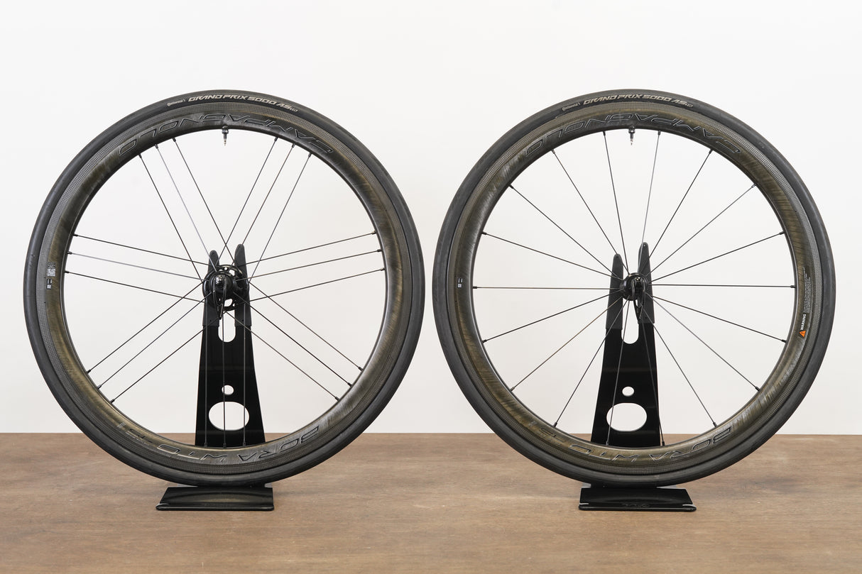 Campagnolo Bora WTO 45 Carbon Tubeless Clincher Rim Brake Wheelset