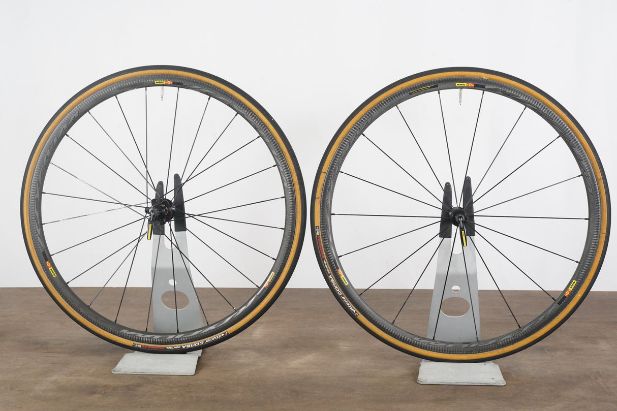 Mavic Ksyrium Carbon Clincher Rim Brake Wheelset Shimano/SRAM 11 Speed