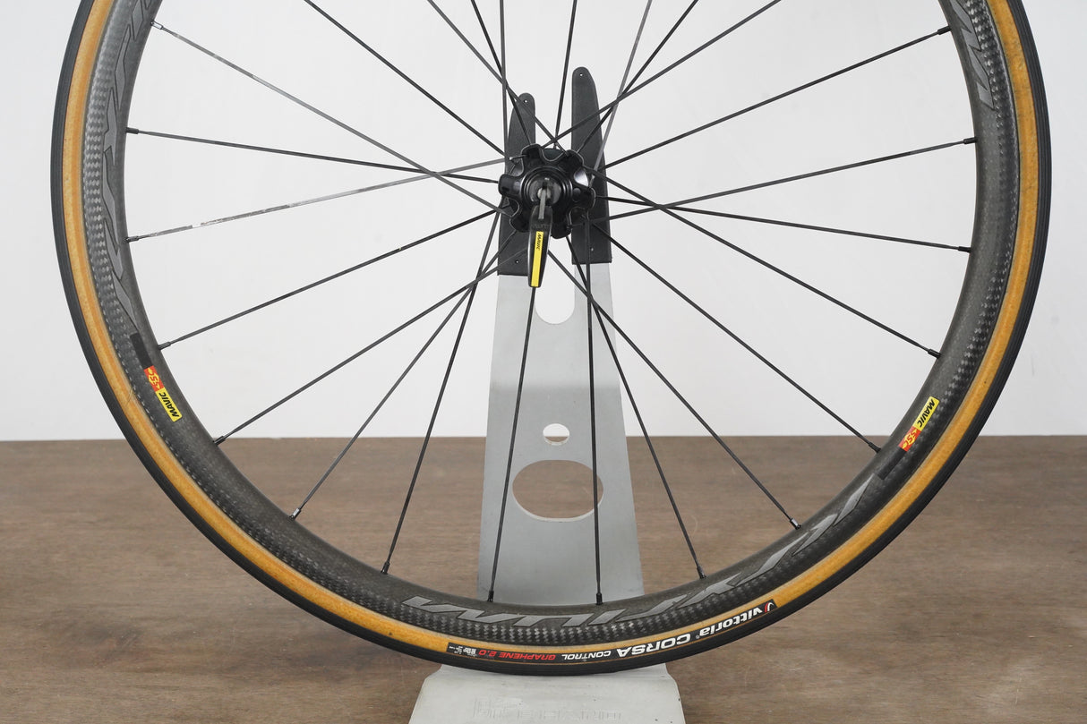 Mavic Ksyrium Carbon Clincher Rim Brake Wheelset Shimano/SRAM 11 Speed