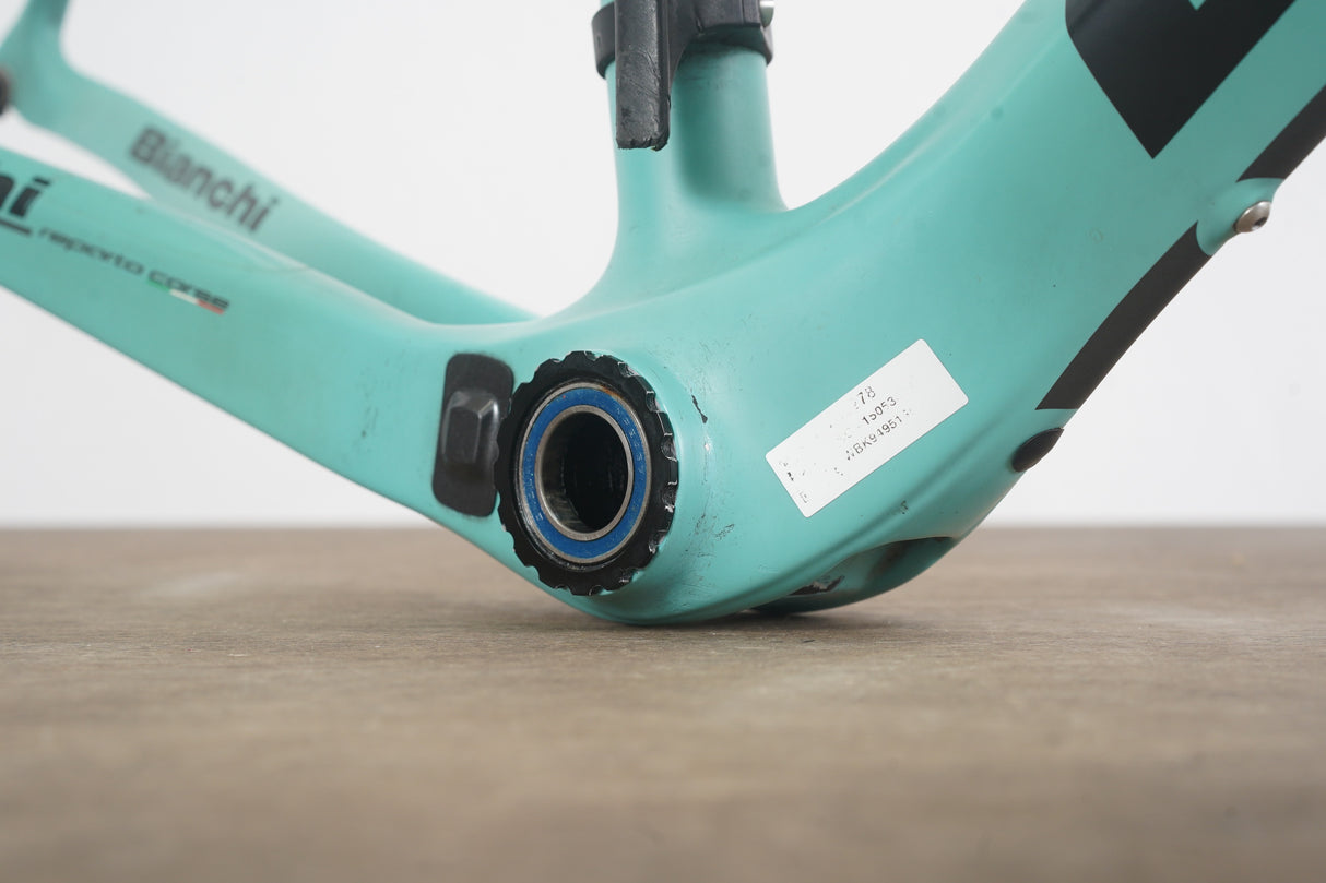 54cm Bianchi Oltre XR1 Carbon Rim Brake Road Frameset