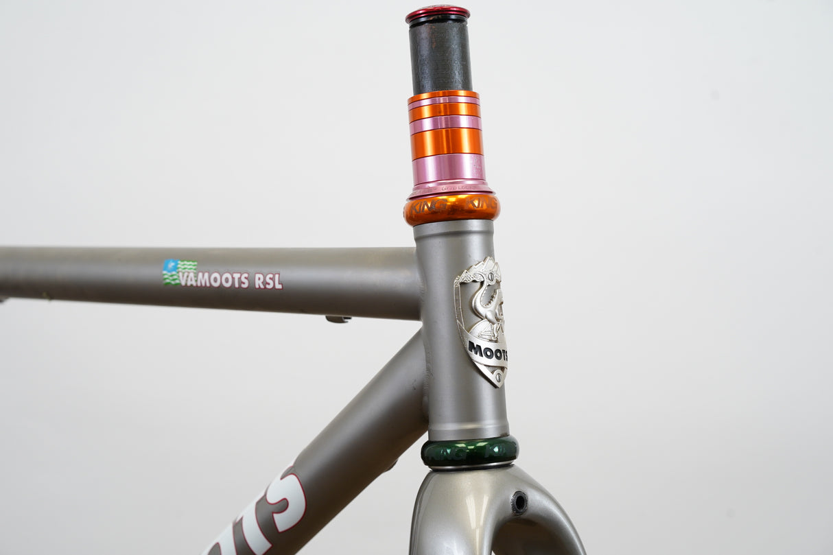 50cm Moots Vamoots RSL Titanium Rim Brake Road Frameset