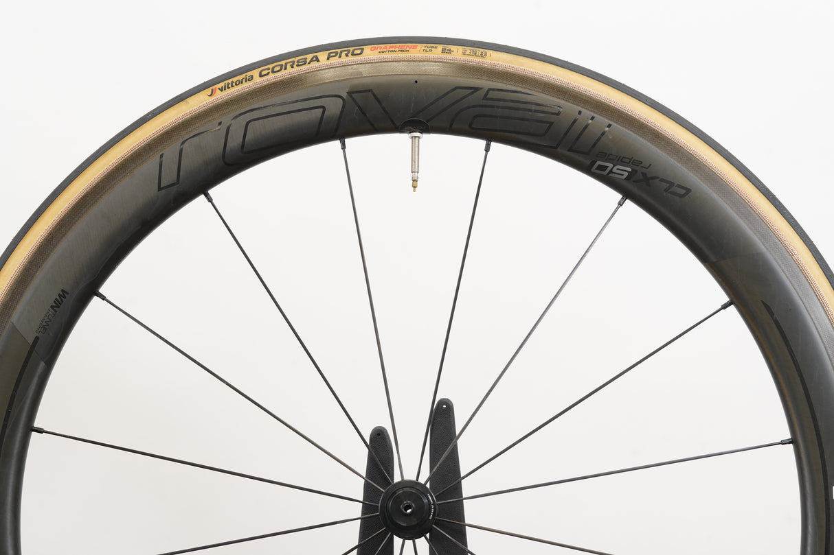 Roval CLX 50 Carbon Tubeless Clincher Rim Brake Wheelset Shimano/SRAM 11 Speed