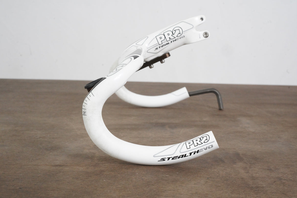 44cm 100mm PRO Stealth EVO Carbon Compact Barstem + Mount 1 1/8"