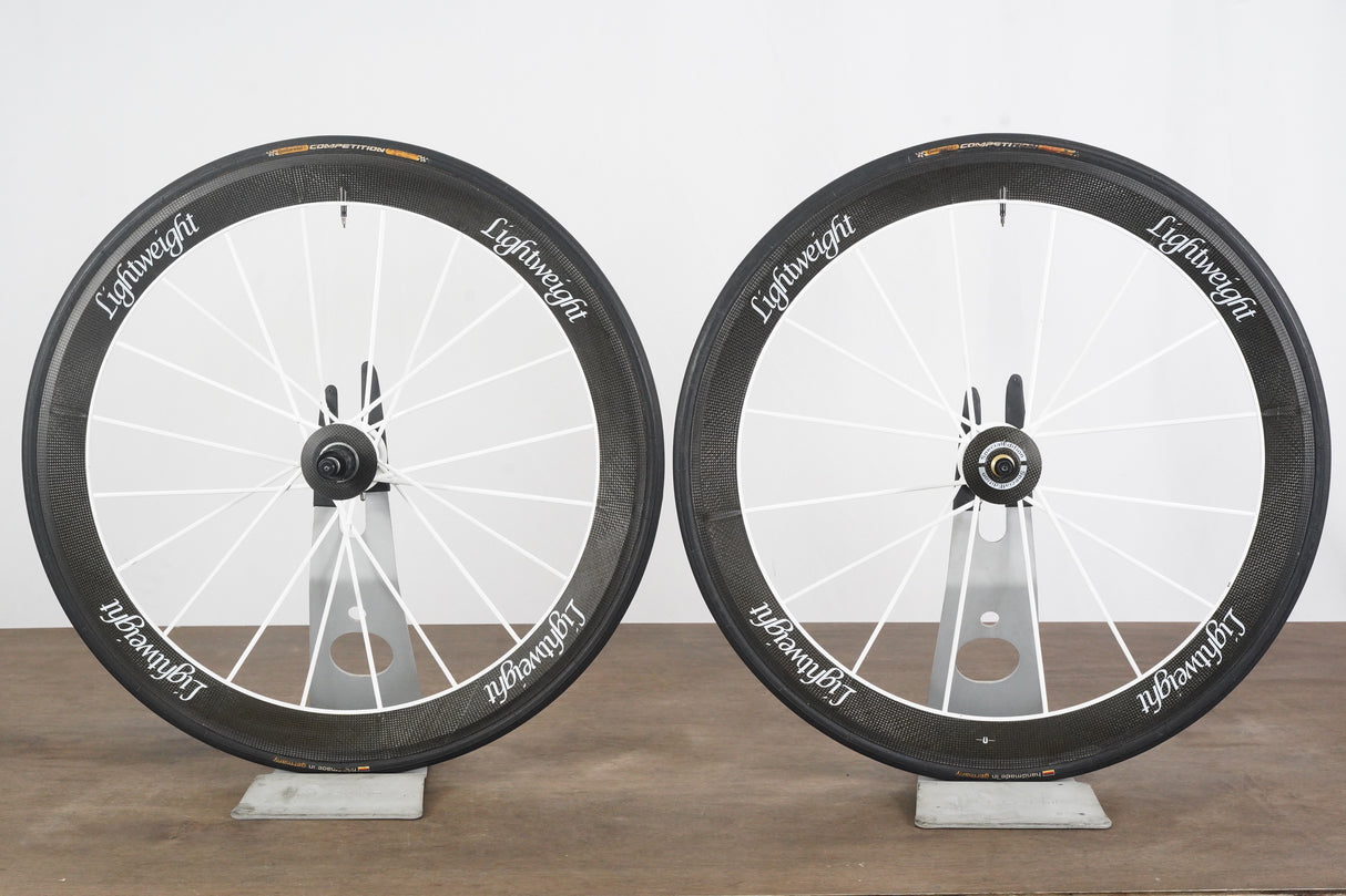 Lightweight Standard III T Carbon Tubular Rim Brake Wheelset 11 Speed